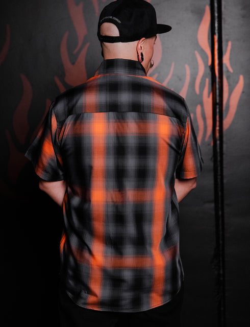 SALEM BAMBOO SHORT SLEEVE BUTTON UP - MENS